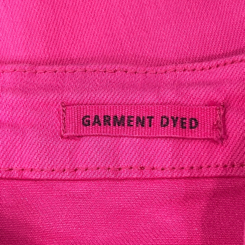 Judy Blue Magenta 90’s Straight Leg Jeans Raw Hem Size 7/28 Heart Pocket - Picture 11 of 16